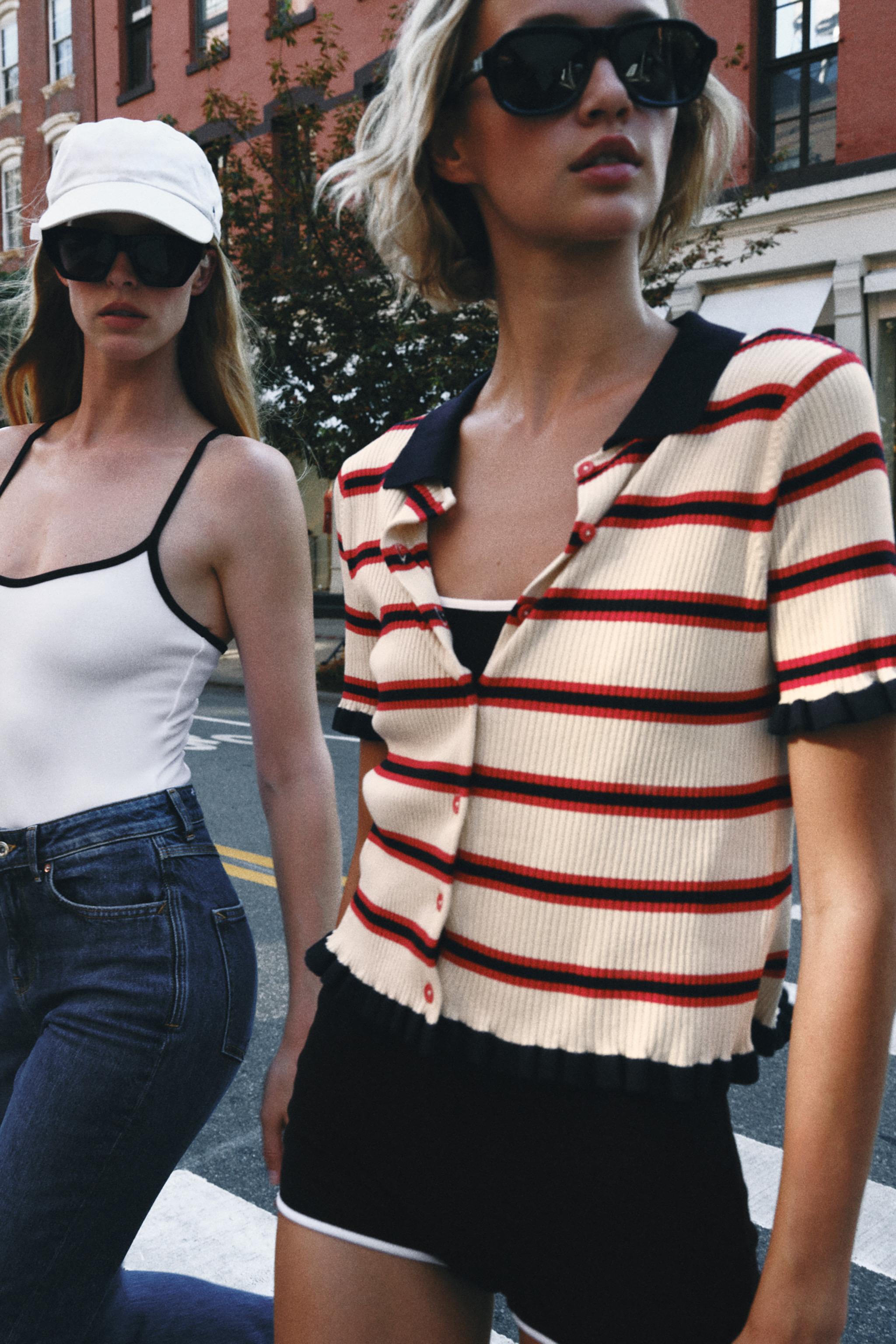 STRIPED CARDIGAN